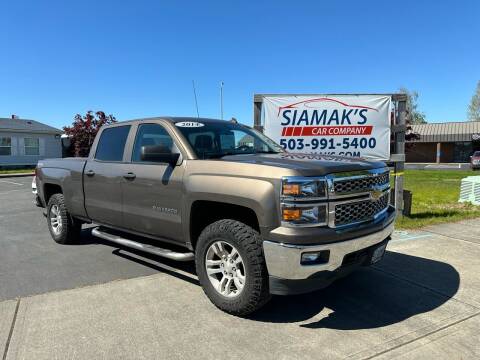 2014 Chevrolet Silverado 1500 for sale at Siamak's Car Company llc in Woodburn OR
