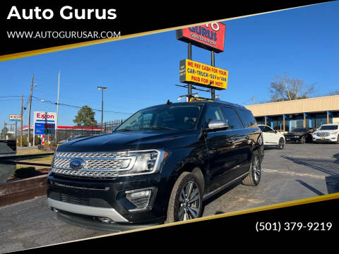 2021 Ford Expedition MAX for sale at Auto Gurus in Little Rock AR