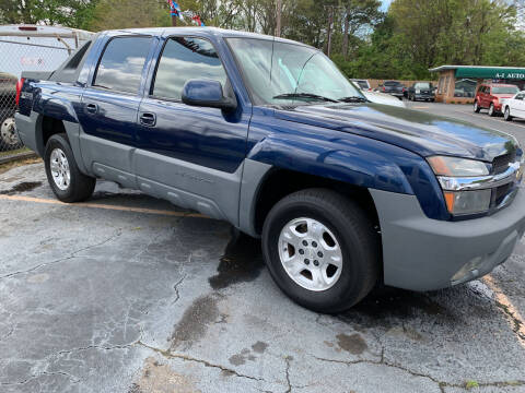 2002 Chevrolet Avalanche for sale at A-1 Auto Sales in Anderson SC
