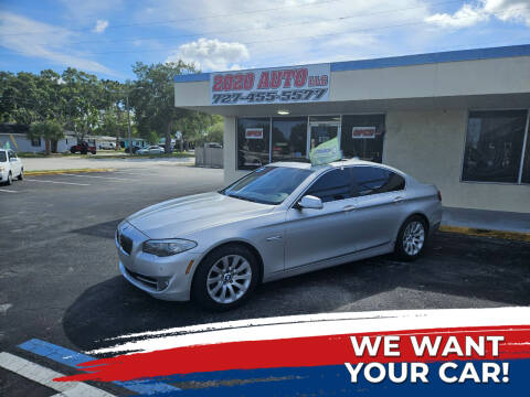 2012 BMW 5 Series for sale at 2020 AUTO LLC in Clearwater FL