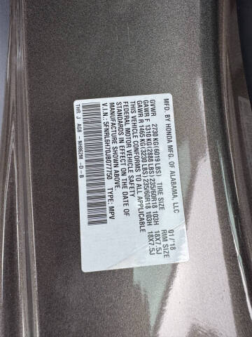 2018 Honda Odyssey EX-L