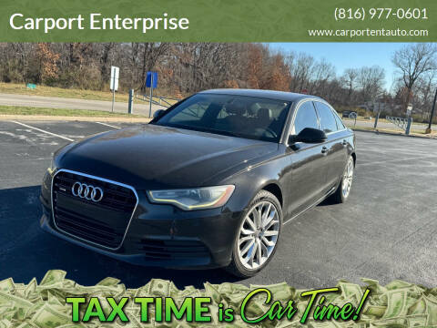 2014 Audi A6 for sale at Carport Enterprise - 6336 State Ave in Kansas City KS