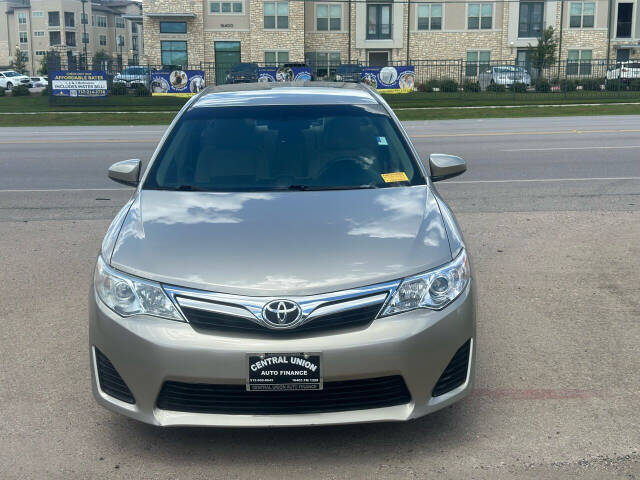 2013 Toyota Camry for sale at Central Union Auto Finance LLC in Austin, TX