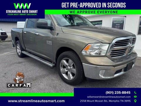 2014 RAM 1500 for sale at Streamline Auto Smart in Memphis TN