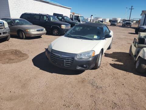 2004 Chrysler Sebring for sale at PYRAMID MOTORS - Fountain Lot in Fountain CO