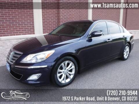 2013 Hyundai Genesis for sale at SAM'S AUTOMOTIVE in Denver CO