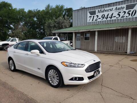 2014 Ford Fusion Energi for sale at Midwest Auto of Siouxland, INC in Lawton IA