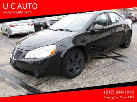 2009 Pontiac G6 for sale at U C AUTO in Urbana IL