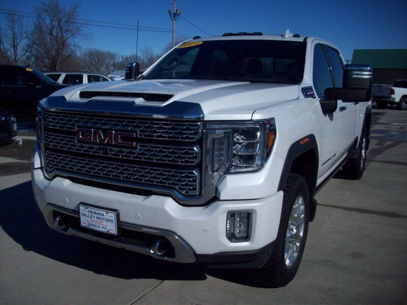 2021 GMC Sierra 2500HD for sale at Nemaha Valley Motors in Seneca KS