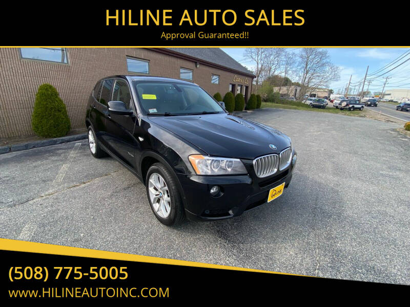 2012 BMW X3 for sale at HILINE AUTO SALES in Hyannis MA