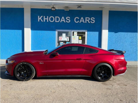 2017 Ford Mustang for sale at Khodas Cars in Gilroy CA