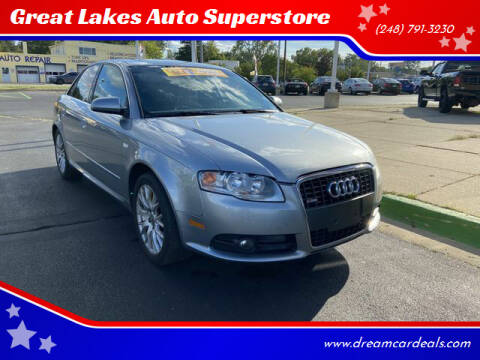 2008 Audi A4 for sale at Great Lakes Auto Superstore in Waterford Township MI