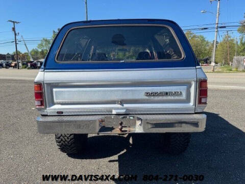 1987 Dodge Ramcharger 150