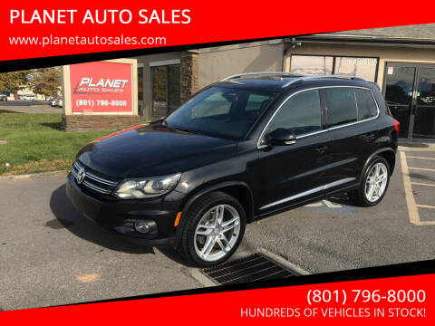 2014 Volkswagen Tiguan for sale at PLANET AUTO SALES in Lindon UT