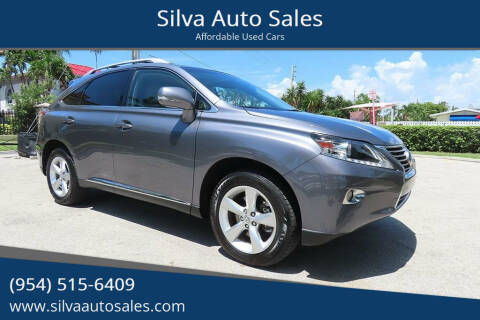 2013 Lexus RX 350 for sale at Silva Auto Sales in Pompano Beach FL