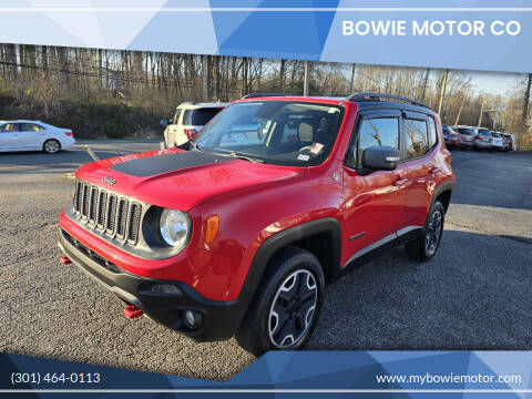 2015 Jeep Renegade for sale at Bowie Motor Co in Bowie MD