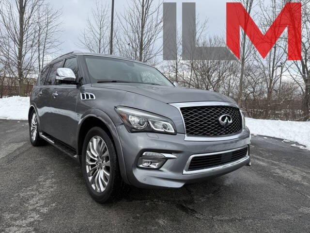 2015 Infiniti QX80 for sale at INDY LUXURY MOTORSPORTS in Indianapolis IN