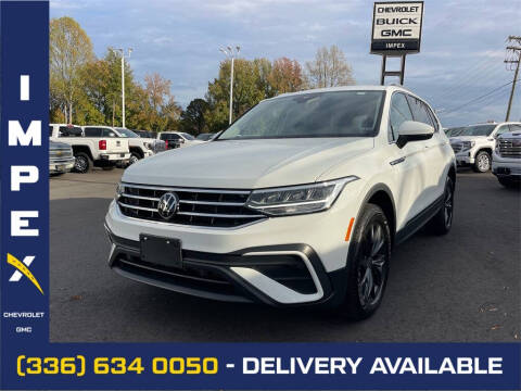 2024 Volkswagen Tiguan for sale at Impex Chevrolet GMC in Reidsville NC