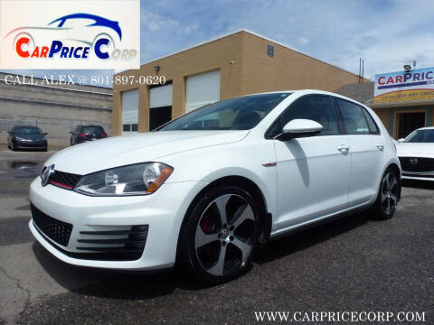 2017 Volkswagen Golf GTI for sale at CarPrice Corp in Murray UT