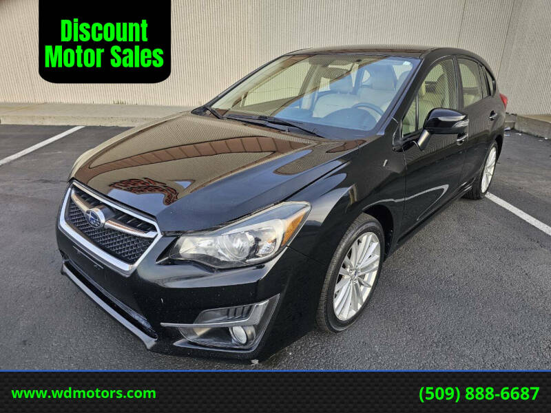 2015 Subaru Impreza for sale at Discount Motor Sales in Wenatchee WA