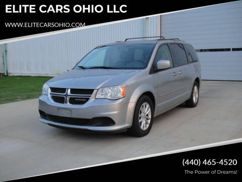 2013 Dodge Grand Caravan for sale at ELITE CARS OHIO LLC in Solon OH