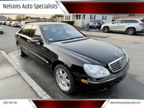 2002 Mercedes-Benz S-Class for sale at Nelsons Auto Specialists in New Bedford MA