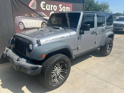 2014 Jeep Wrangler Unlimited for sale at Euro Auto in Overland Park KS