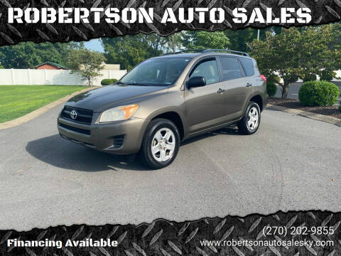 2009 Toyota RAV4 for sale at ROBERTSON AUTO SALES in Bowling Green KY