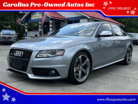 2011 Audi S4 for sale at Carolina Pre-Owned Autos Inc in Durham NC