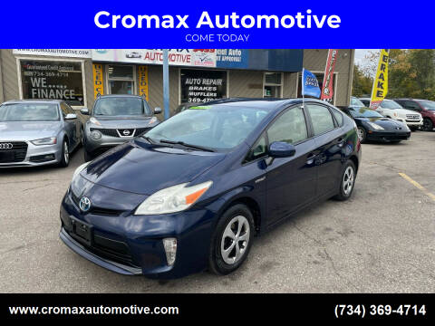 2014 Toyota Prius for sale at Cromax Automotive in Ann Arbor MI
