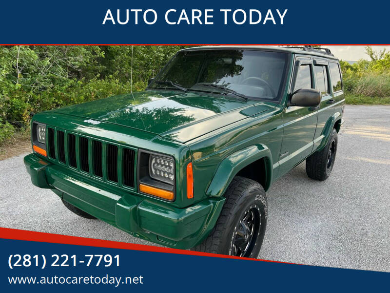 2000 Jeep Cherokee for sale at AUTO CARE TODAY in Spring TX