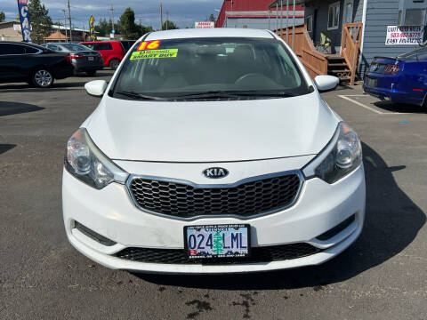 2016 Kia Forte for sale at Low Price Auto and Truck Sales, LLC in Salem OR
