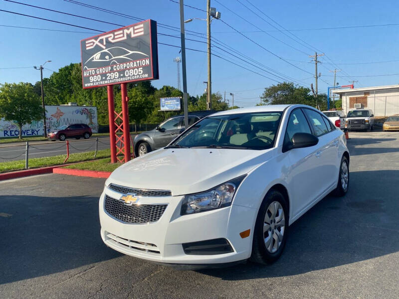 2013 Chevrolet Cruze for sale at Extreme Auto Group Corp in Charlotte NC