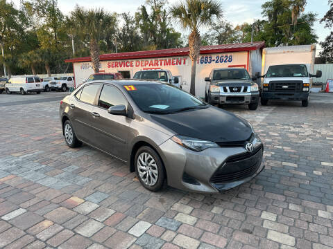 2017 Toyota Corolla for sale at Affordable Auto Motors in Jacksonville FL