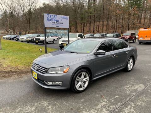 2015 Volkswagen Passat for sale at WS Auto Sales in Castleton On Hudson NY
