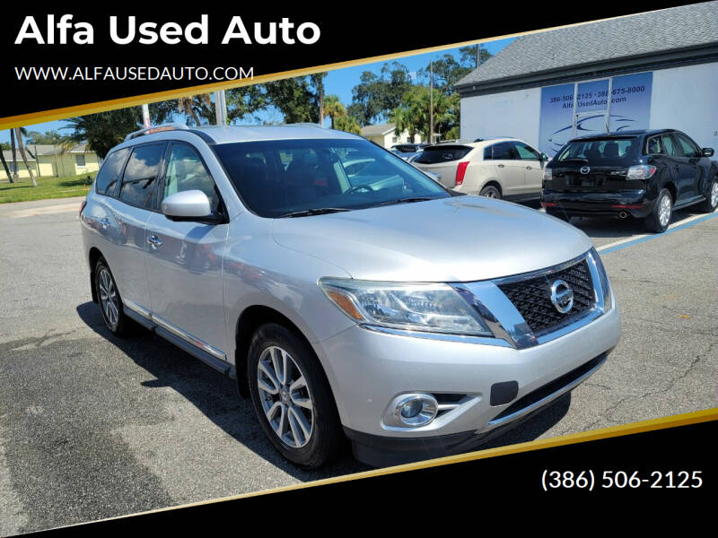 2016 Nissan Pathfinder for sale at Alfa Used Auto in Holly Hill FL