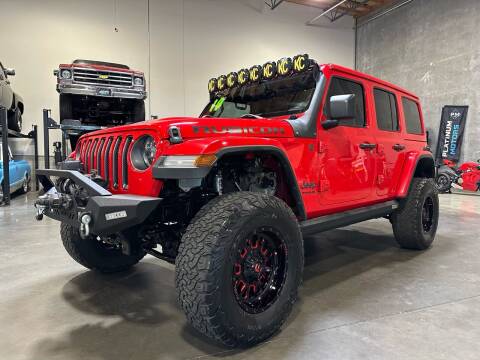 2019 Jeep Wrangler Unlimited for sale at Platinum Motors in Portland OR