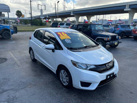 2016 Honda Fit for sale at Texas 1 Auto Finance in Kemah TX