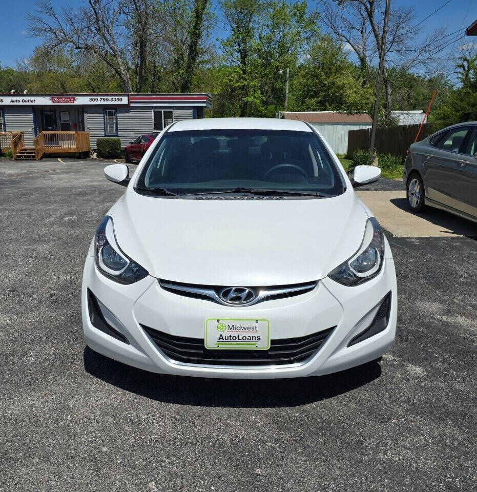 2016 Hyundai ELANTRA for sale at Bastian s Auto Outlet in Coal Valley, IL