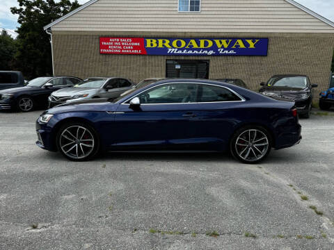 2018 Audi S5 for sale at Broadway Motoring Inc. in Ayer MA