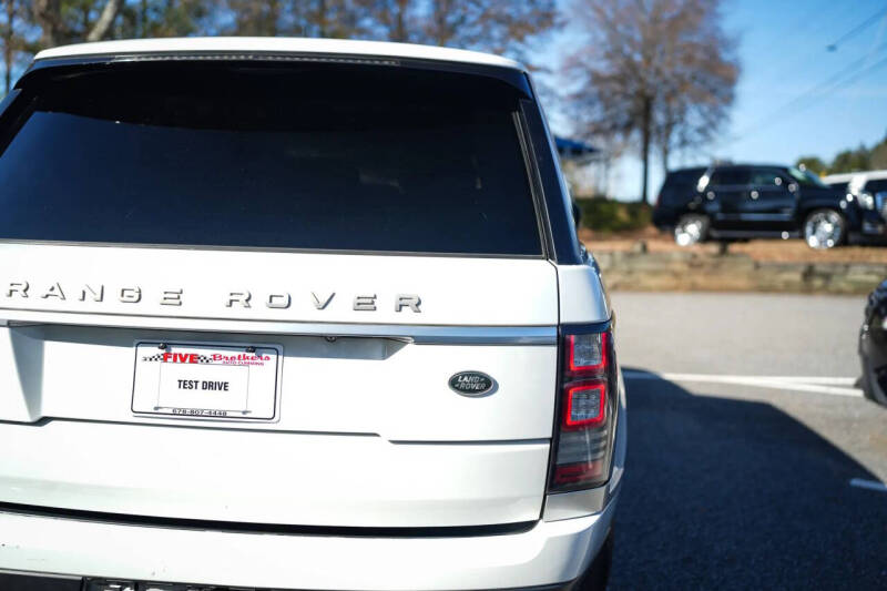 2015 Land Rover Range Rover Supercharged