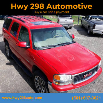 2001 GMC Yukon for sale at Hwy 298 Automotive in Benton AR