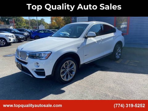 2015 BMW X4 for sale at Top Quality Auto Sales in Westport MA