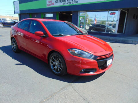 2013 Dodge Dart for sale at Schroeder Auto Wholesale in Medford OR
