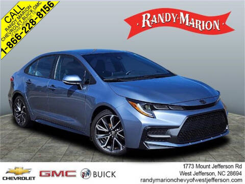 2020 Toyota Corolla for sale at Randy Marion Chevrolet Buick GMC of West Jefferson in West Jefferson NC
