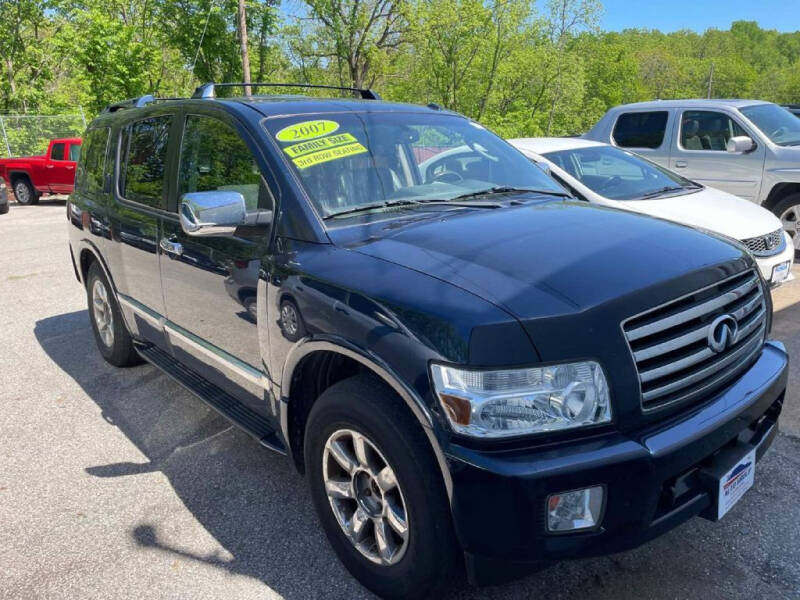 2007 Infiniti QX56 for sale at ALVAREZ AUTO SALES in Des Moines IA
