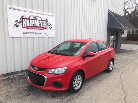 2017 Chevrolet Sonic for sale at Team Knipmeyer in Beardstown IL