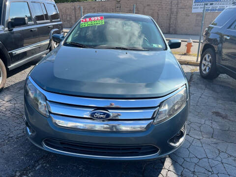 2012 Ford Fusion for sale at JORDAN AUTO SALES in Youngstown OH