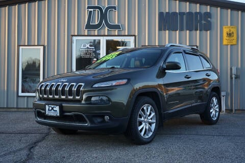2014 Jeep Cherokee for sale at DC Motors in Auburn ME