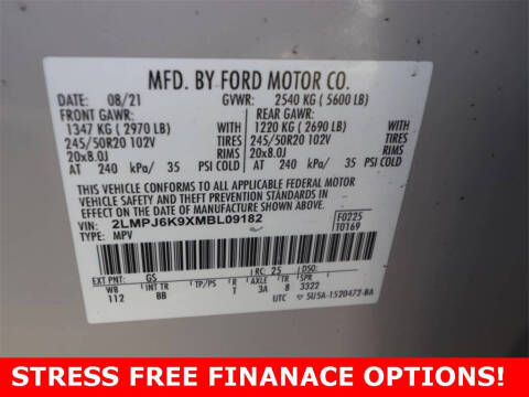 2021 Lincoln Nautilus Reserve